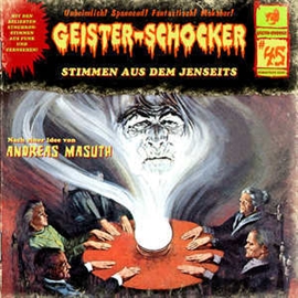 Hörbuch Stimmen aus dem Jenseits (Geister-Schocker 45)  - Autor Tom Steinbrecher;Detlef Tams   - gelesen von Geister-Schocker
