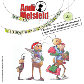 Hörbuch Andi Meisfeld - Dufte Weihnachtsabenteuer 1  - Autor Tom Steinbrecher   - gelesen von Schauspielergruppe