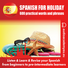 Hörbuch Spanish for Holiday  - Autor Tomas Dvoracek   - gelesen von Pedro García-Guiaro