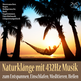 Hörbuch Naturklänge mit 432Hz Musik zum Entspannen, Einschlafen, Meditieren, Heilen  - Autor Torsten Abrolat   - gelesen von Torsten Abrolat