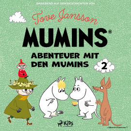 Hörbuch Abenteuer mit den Mumins (Band 2)  - Autor Tove Jansson   - gelesen von André Grotta