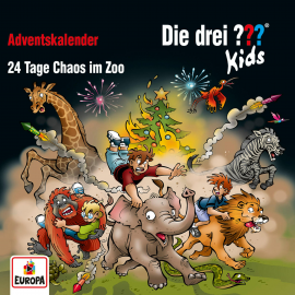 Hörbuch Adventskalender - 24 Tage Chaos im Zoo  - Autor Ulf Blanck  