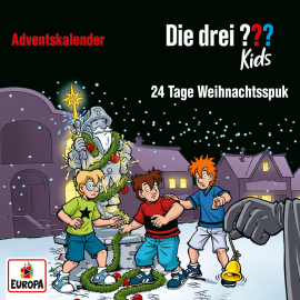 Hörbuch Adventskalender - 24 Tage Weihnachtsspuk  - Autor Ulf Blanck   - gelesen von Schauspielergruppe