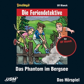 Hörbuch Die Feriendetektive, Teil 5: Das Phantom im Bergsee  - Autor Ulf Blanck   - gelesen von Schauspielergruppe