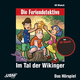 Hörbuch Die Feriendetektive, Teil 8: Im Tal der Wikinger  - Autor Ulf Blanck   - gelesen von Schauspielergruppe