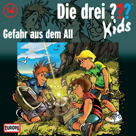 Hörbuch Folge 14: Gefahr aus dem All  - Autor Ulf Blanck   - gelesen von Fünf Freunde.