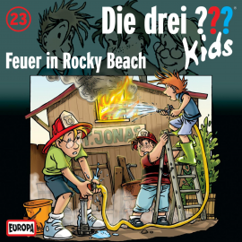 Hörbuch Folge 23: Feuer in Rocky Beach  - Autor Ulf Blanck  