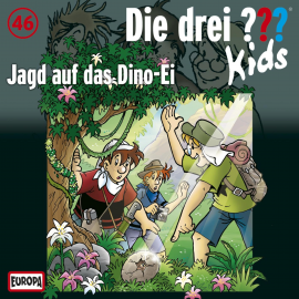 Hörbuch Folge 46: Jagd auf das Dino-Ei  - Autor Ulf Blanck   - gelesen von N.N.