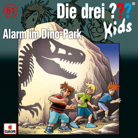 Hörbuch Folge 61: Alarm im Dino-Park  - Autor Ulf Blanck   - gelesen von N.N.