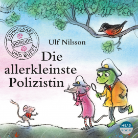 Hörbuch Die allerkleinste Polizistin  - Autor Ulf Nilsson   - gelesen von Matthias Koeberlin