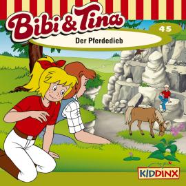 Hörbuch Bibi & Tina, Folge 45: Der Pferdedieb  - Autor Ulf Thiem   - gelesen von Schauspielergruppe