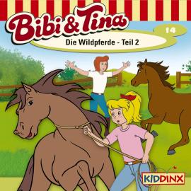 Hörbuch Bibi & Tina, Folge 14: Die Wildpferde, Teil 2  - Autor Ulf Tiehm   - gelesen von Schauspielergruppe