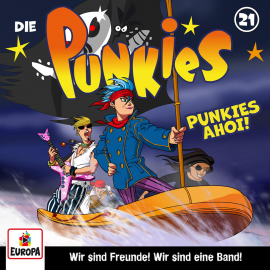 Hörbuch Folge 21: Punkies Ahoi!  - Autor Ully Arndt Studios   - gelesen von Die Punkies.