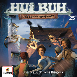 Hörbuch Folge 25: Chaos auf Schloss Burgeck  - Autor Ulrike Rogler   - gelesen von Hui Buh neue Welt