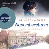 Hörbuch Berlin Friedrichstraße: Novembersturm  - Autor Ulrike Schweikert   - gelesen von Sabine Arnhold
