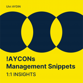 Hörbuch !AYCONs Management Snippets  - Autor Ulvi I. Aydin   - gelesen von Ulvi I. Aydin