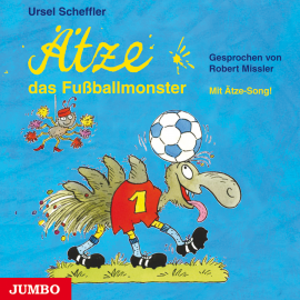 Hörbuch Ätze, das Fußballmonster  - Autor Ursel Scheffler   - gelesen von Robert Missler
