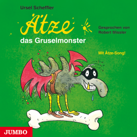 Hörbuch Ätze, das Gruselmonster  - Autor Ursel Scheffler   - gelesen von Robert Missler