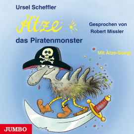 Hörbuch Ätze, das Piratenmonster  - Autor Ursel Scheffler   - gelesen von Robert Missler