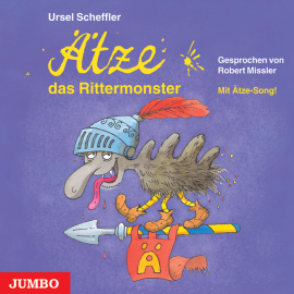 Hörbuch Ätze, das Rittermonster  - Autor Ursel Scheffler   - gelesen von Robert Missler