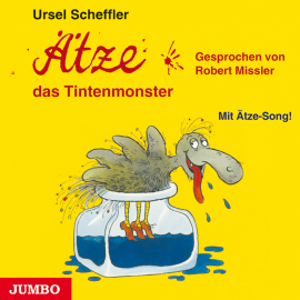Hörbuch Ätze, das Tintenmonster  - Autor Ursel Scheffler   - gelesen von Robert Missler