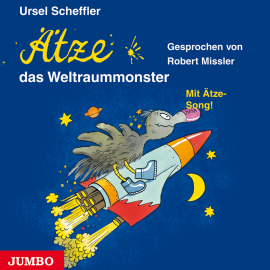 Hörbuch Ätze, das Weltraummonster  - Autor Ursel Scheffler   - gelesen von Robert Missler