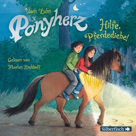 Hörbuch Ponyherz, Folge 11: Hilfe, Pferdediebe!  - Autor Usch Luhn   - gelesen von Marlen Diekhoff