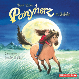 Hörbuch Ponyherz in Gefahr  - Autor Usch Luhn   - gelesen von Marlen Diekhoff