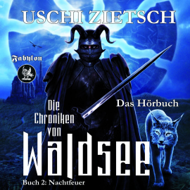 Hörbuch Die Chroniken von Waldsee 2: Nachtfeuer  - Autor Uschi Zietsch   - gelesen von Christian Senger