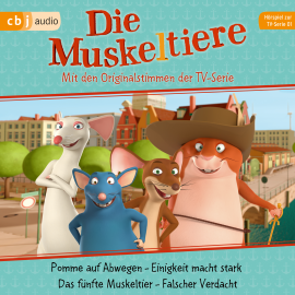 Hörbuch Die Muskeltiere – Hörspiel zur TV-Serie 01  - Autor Ute Krause   - gelesen von Schauspielergruppe