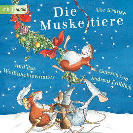 Hörbuch Die Muskeltiere und das Weihnachtswunder  - Autor Ute Krause   - gelesen von Andreas Fröhlich