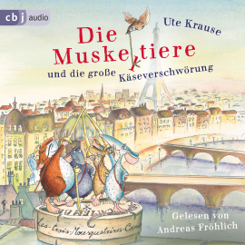 Hörbuch Die Muskeltiere und die große Käseverschwörung  - Autor Ute Krause   - gelesen von Andreas Fröhlich