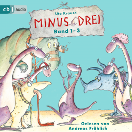 Hörbuch Minus Drei Box (Band 1-3)  - Autor Ute Krause   - gelesen von Andreas Fröhlich