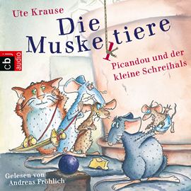 Hörbuch Picandou und der kleine Schreihals (Die Muskeltiere 4)  - Autor Ute Krause   - gelesen von Andreas Fröhlich