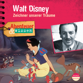 Hörbuch Abenteuer & Wissen: Walt Disney  - Autor Ute Welteroth   - gelesen von Schauspielergruppe