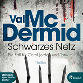 Hörbuch Schwarzes Netz  - Autor Val McDermid   - gelesen von Wolfgang Berger