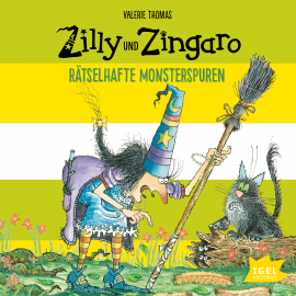 Hörbuch Zilly und Zingaro. Rätselhafte Monsterspuren  - Autor Valerie Thomas   - gelesen von Arndt Schmöle