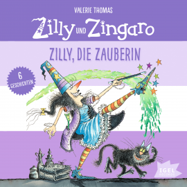 Hörbuch Zilly und Zingaro. Zilly, die Zauberin  - Autor Valerie Thomas   - gelesen von Arndt Schmöle