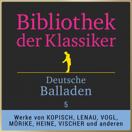 Hörbuch Deutsche Balladen 5  - Autor Various Artists   - gelesen von Jürgen Fritsche