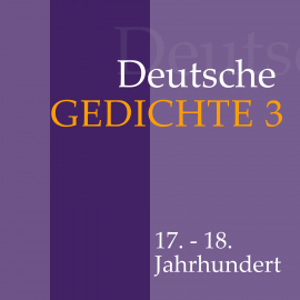 Hörbuch Deutsche Gedichte 3  - Autor Various Artists   - gelesen von Jürgen Fritsche