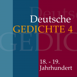 Hörbuch Deutsche Gedichte 4  - Autor Various Artists   - gelesen von Jürgen Fritsche