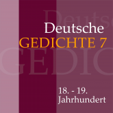 Hörbuch Deutsche Gedichte 7: 18. - 19. Jahrhundert  - Autor Various Artists   - gelesen von Jürgen Fritsche
