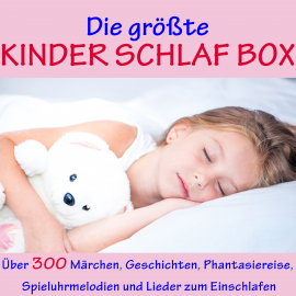 Hörbuch Die größte Kinder Schlaf Box  - Autor Various Artists   - gelesen von Jürgen Fritsche