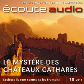 Hörbuch Französisch lernen Audio - Die Burgen der Katharer  - Autor Various Artists   - gelesen von Schauspielergruppe