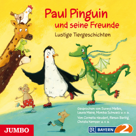 Hörbuch Paul Pinguin und seine Freunde. Lustige Tiergeschichten  - Autor Various Artists   - gelesen von Various Artists