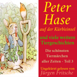 Hörbuch Peter Hase auf der Kürbisinsel – und viele weitere Tiergeschichten  - Autor Various Artists   - gelesen von Jürgen Fritsche
