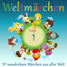 Hörbuch Weltmärchen: 50 wunderbare Märchen aus aller Welt  - Autor Various Artists   - gelesen von Jürgen Fritsche
