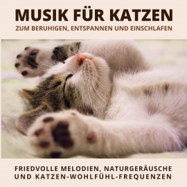 Hörbuch Musik für Katzen zum Beruhigen, Entspannen und Einschlafen  - Autor Verein der Katzenfreunde   - gelesen von Verein der Katzenfreunde