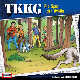 Hörbuch TKKG - Folge 177: Die Spur der Wölfin  - Autor Veronika Hampl  