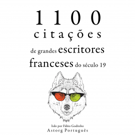 Hörbuch 1.100 citações de grandes escritores franceses do século 19  - Autor Victor Hugo   - gelesen von Fábio Godinho